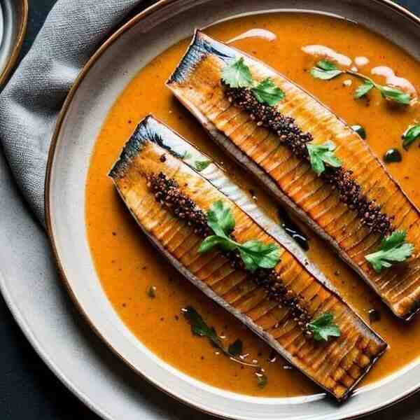 Запеченная скумбрия Краски осени